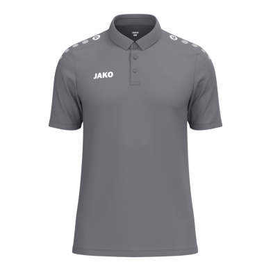 JAKO Sport-Polo One Cotton (mieszanka bawełny) szare męskie
