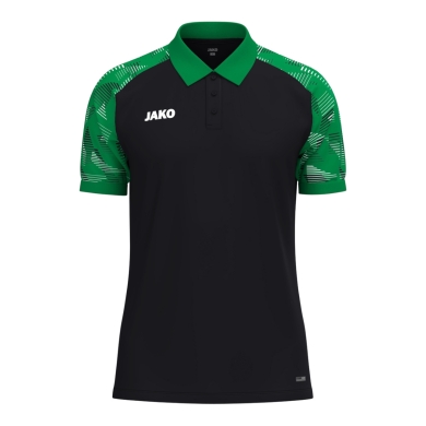 JAKO Sport-Polo Sonic (lekkie, oddychające) czarne/zielone męskie