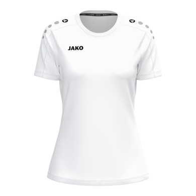JAKO Sportowa koszulka T-Shirt One Cotton (mieszanka bawełny) biała damska