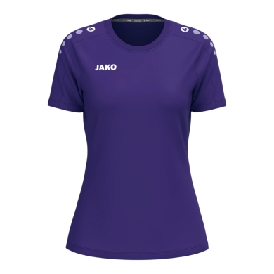 JAKO Sportowa koszulka T-Shirt One Cotton (mieszanka bawełny) fioletowa damska
