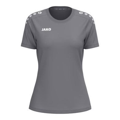 JAKO Sportowa koszulka T-Shirt One Cotton (mieszanka bawełny) szara damska