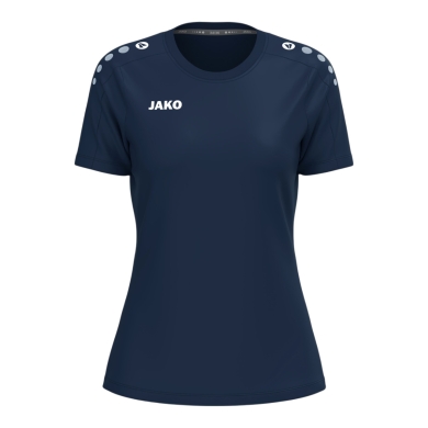 JAKO Sportowa koszulka T-shirt One Cotton (mieszanka bawełny) granatowa damska
