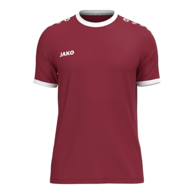 JAKO Sportowa koszulka One Trikot (100% recyklingowany poliester) bordowa dziecięca