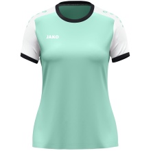 JAKO Sport-Shirt Dynamic Trikot (mikrofibra poliestrowa) miętowy/biały damski