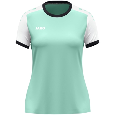 JAKO Sport-Shirt Dynamic Trikot (mikrofibra poliestrowa) miętowy/biały damski