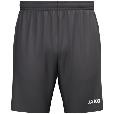 JAKO Spodenki sportowe Webshort One (kieszenie boczne z zamkiem błyskawicznym) krótkie antracytowe dziecięce