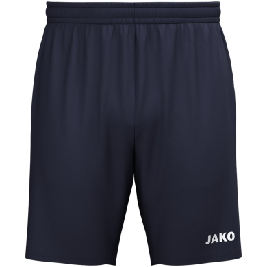 JAKO Spodenki sportowe Webshort One (kieszenie boczne z zamkiem błyskawicznym) krótkie granatowe dziecięce