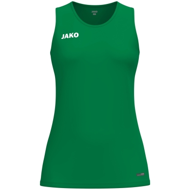 JAKO Top bez rękawów One (lekki, oddychający) zielony damski