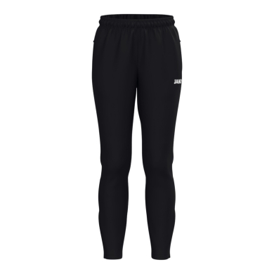 JAKO Spodnie treningowe One (kieszenie boczne z zamkiem błyskawicznym) długie czarne damskie