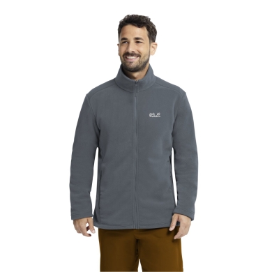 Kurtka polarowa Jack Wolfskin Taunus 200 Full Zip (ciepła, optymalna swoboda ruchów) szara męska