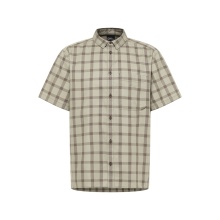 Koszula wędrowna Jack Wolfskin Planalto (bawełna organiczna) krótki rękaw beżowa męska