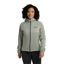 Kurtka wędrówkowa Jack Wolfskin Prelight Insulated (wiatroszczelna, ciepła) miętowa dla kobiet