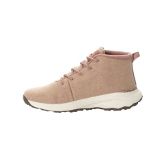 Jack Wolfskin Buty trekkingowe Campfire Mid Wool (Bawełna organiczna, wygodne, oddychające) różowe damskie