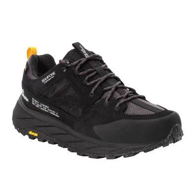 Jack Wolfskin Buty trekkingowe Terraquest Low Texapore (bez PFC, wodoodporne) czarne męskie