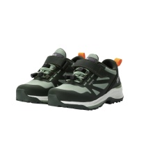 Buty trekkingowe Jack Wolfskin Villi Hiker Texapore Low (wodoodporne, oddychające) ciemnozielone/mint dziecięce