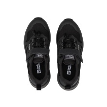 Buty trekkingowe Jack Wolfskin Villi Hiker Texapore Low (wodoodporne, oddychające) czarne dziecięce