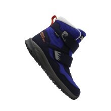 Buty zimowe Jack Wolfskin Polar Bear-B Texapore Mid Vc (wodoodporne, oddychające) niebieskie/granatowe dla małych chłopców