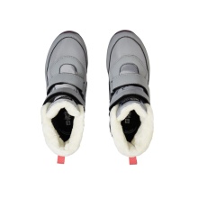 Buty zimowe Jack Wolfskin Polar Bear-G Texapore Mid VC (wodoodporne, oddychające) szare dziewczęce