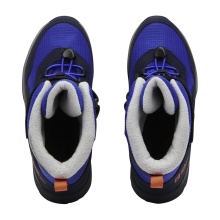 Jack Wolfskin zimowe buty Polar Bear-B Texapore High VC (wodoodporne, oddychające) niebieskie/granatowe dla małych chłopców