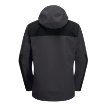 Kurtka turystyczna/jesienna Jack Wolfskin Jasper 2-warstwowa (kurtka ochronna, wodoodporna, wiatroszczelna) phantomgray męska