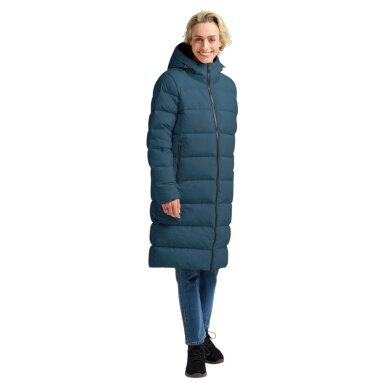 Kurtka zimowa Jack Wolfskin Frozen Palace Coat 2025 (wiatrproof, wodoodporna) niebieska damska