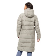 Kurtka zimowa Jack Wolfskin Frozen Palace Coat 2025 (wiatroodporna, wodoodporna) szara damska