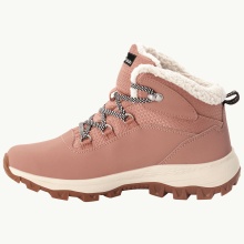 Jack Wolfskin buty zimowe Everquest Mid Texapore (ciepłe, wodoodporne, bez PFC) różowe damskie