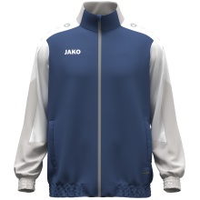 JAKO Kurtka treningowa (Webjacke) Dynamic - Stretch-Micro-Twill - granatowa/biała/jasnoszara Mężczyźni