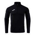 Joma Koszulka do biegania z długim rękawem Combi Pro (Bluza, Half-Zip) czarna Męska
