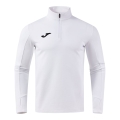 Joma Koszulka do biegania z długim rękawem Combi Pro (Bluza, Zamek półokrągły) biała Mężczyźni