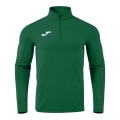 Joma Koszulka biegowa z długim rękawem Combi Pro (sweatshirt, pół-zamek) zielona męska