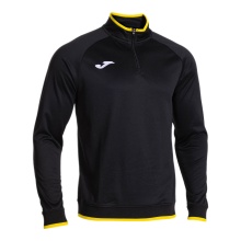 Joma Pullover Combi Premium Sweatshirt (pół-zamek, stójka) czarny/żółty męski