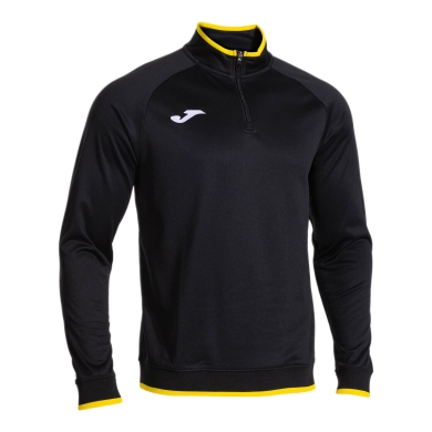 Joma Pullover Combi Premium Sweatshirt (pół-zamek, stójka) czarny/żółty męski