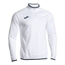 Joma Pullover Combi Premium Sweatshirt (pół-zamek, stójka) biały/granatowy mężczyźni