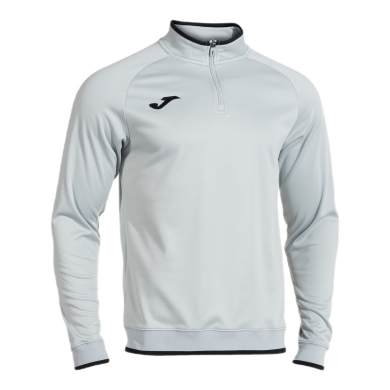 Joma Pullover Combi Premium Sweatshirt (Half-Zip, stójka) jasnoszary mężczyźni