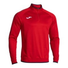 Joma Pullover Combi Premium Sweatshirt (pół-zamek, stójka) czerwony/navy niebieski mężczyźni