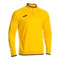 Joma Pullover Combi Premium Sweatshirt (pół-zamek, stójka) żółty/czarny męski
