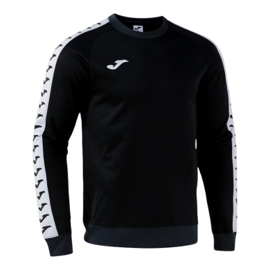 Joma Pullover Sweatshirt Heroic (100% poliester, materiał fleece) czarny/biały męski
