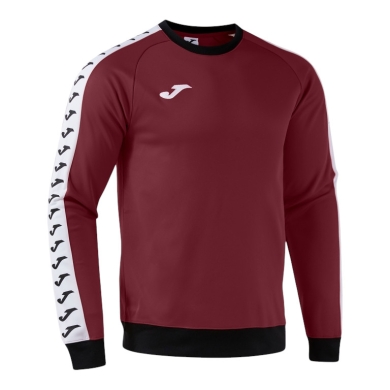 Joma Pullover Sweatshirt Heroic (100% poliester, materiał fleece) bordowy męski