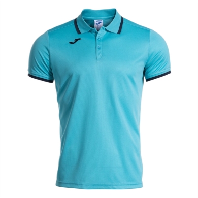 Joma Sport-Polo Combi Premium (komfortowy krój, oddychający) turkusowo-niebieski męski