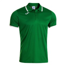 Joma Sport-Polo Combi Premium (komfortowy krój, oddychający) zielony/biały męski