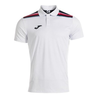 Joma Sport-Polo Toledo II (elastyczny i lekki materiał) biały męski