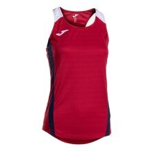 Top sportowy Joma Montreal (100% poliester) czerwony/navy damski