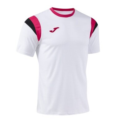 Koszulka sportowa Joma Terra (lekka, oddychająca) biała/różowa męska