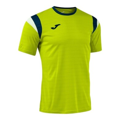 Koszulka sportowa Joma Terra (lekka, oddychająca) limonkowa/granatowa męska