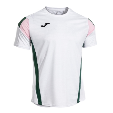 Koszulka tenisowa Joma Corta Montreal 2025 biała/zielona męska