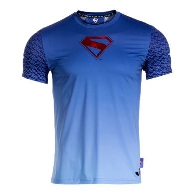 Koszulka treningowa Joma Superman Warner Bros (lekka, oddychająca) niebieska męska