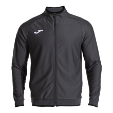 Joma Kurtka treningowa Combi Premium (z kieszeniami bocznymi, oddychający materiał funkcjonalny) antracytowo-szara/czarna męska