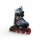 K2 Rolki Inline Eddie Pro (kółka: 70mm/80A, łożyska: ABEC: 3) szare/niebieskie dziecięce