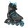 Rolki K2 Inline F.I.T. 80 Boa (kółka: 80mm/82A, łożyska: ABEC 5) czarne/niebieskie męskie